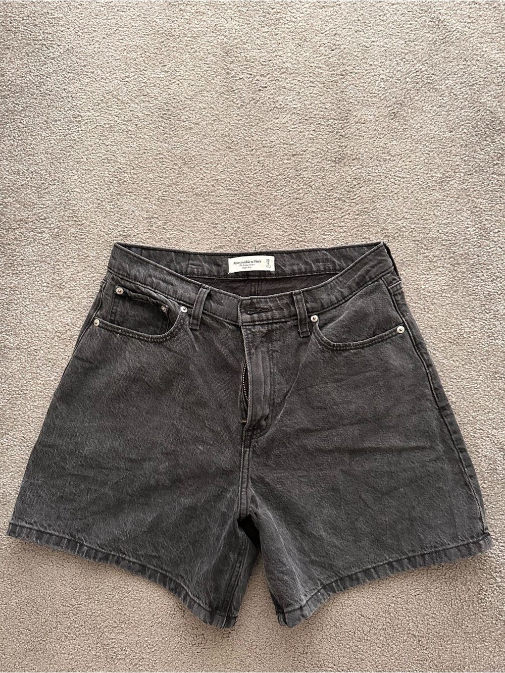 High rise loose shorts